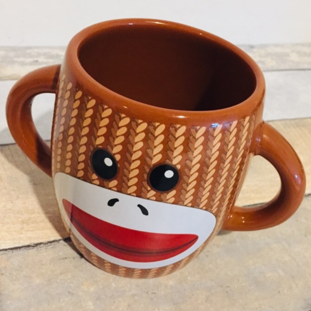 Sock Monkey Mug 16oz - Picture 8 of 8